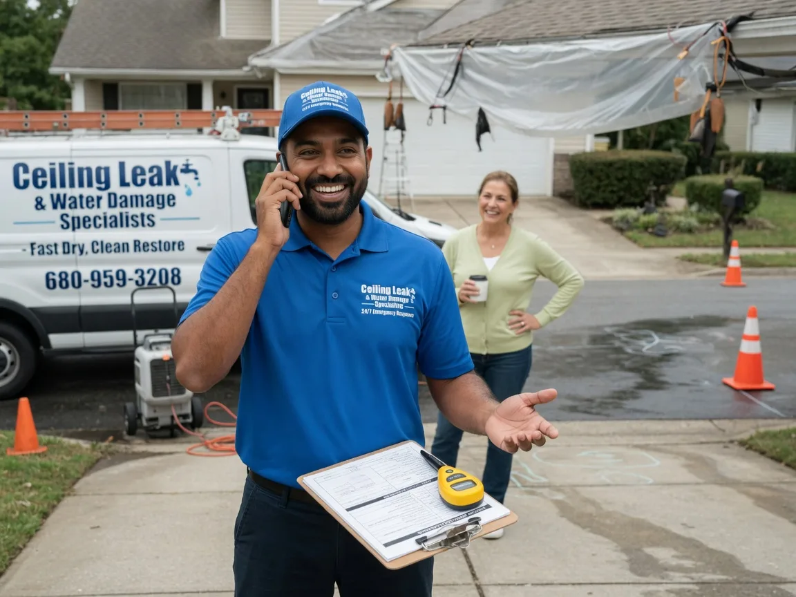 Ceiling Leak Cleanup Reedsville, OH FAQs